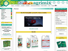 Tablet Screenshot of agrimix.com